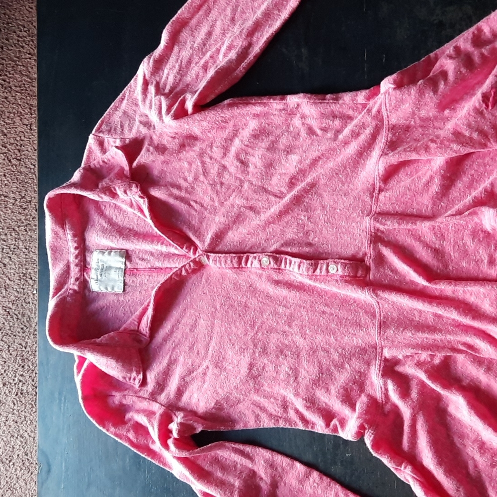 Abercrombie pink blouse.